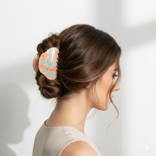 Hair Clip Coral Cannes