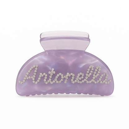 Hair Clip Violet Shine