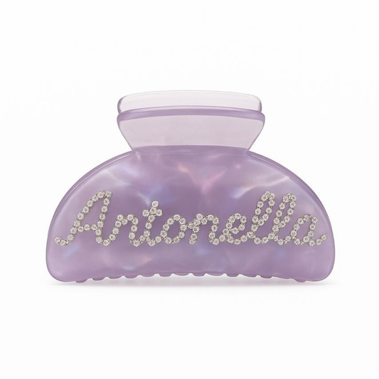 Hair Clip Violet Shine