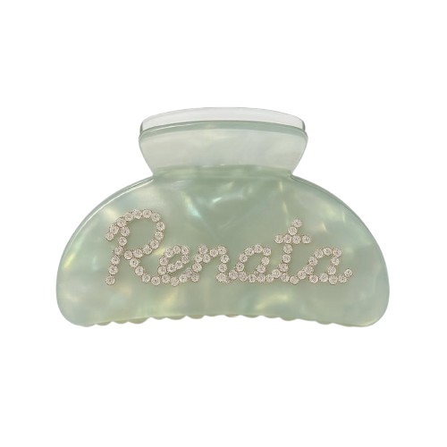 Hair Clip Mint Shine