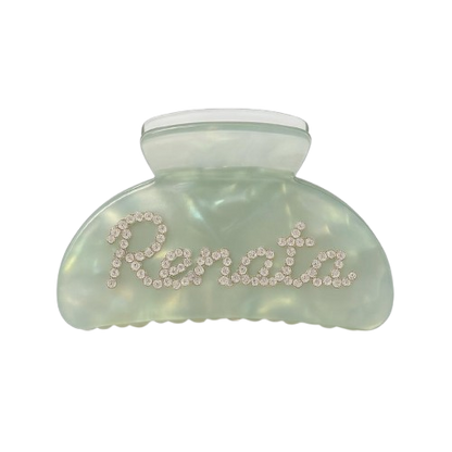 Hair Clip Mint Shine