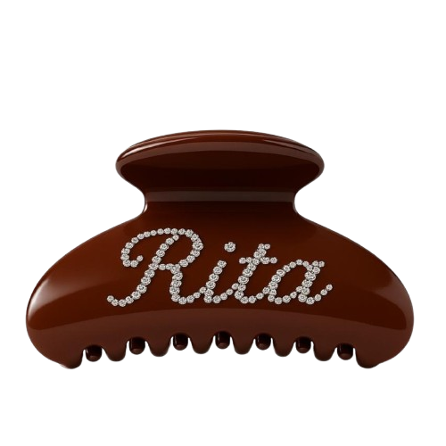 Hair Clip Cocoa Soil