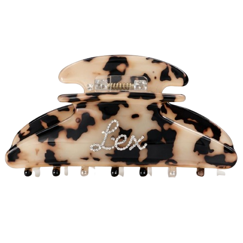 Hair Clip Ivory Tortoise