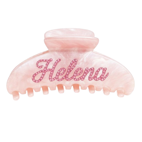 Hair Clip Pink Guava