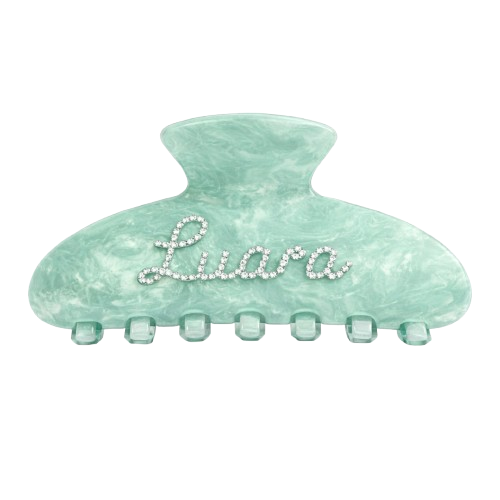 Hair Clip Mint Lumière