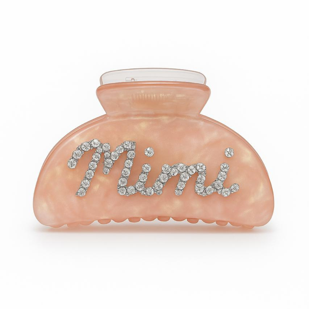 Hair Clip Coral Shine