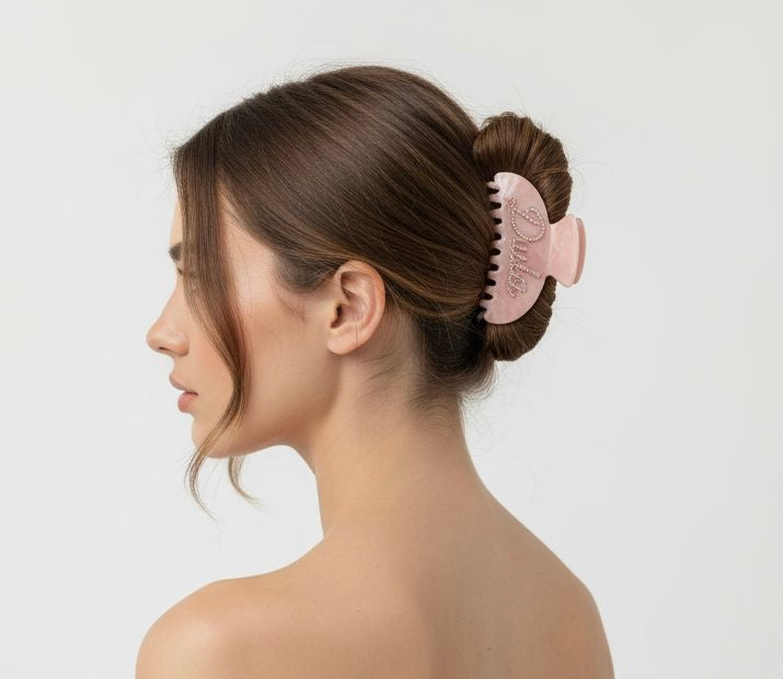 Hair Clip Pink Pure