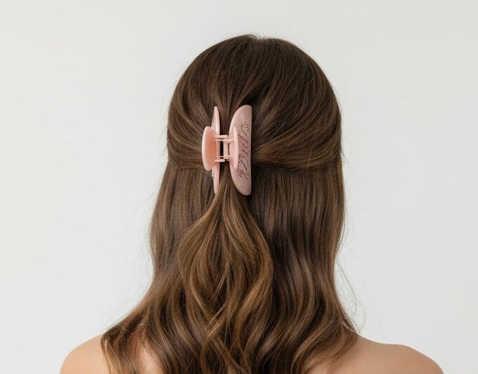 Hair Clip Pink Pure