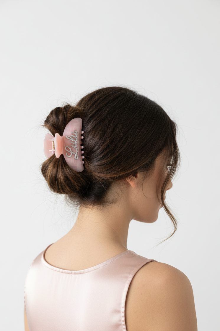 Hair Clip Pink Essence