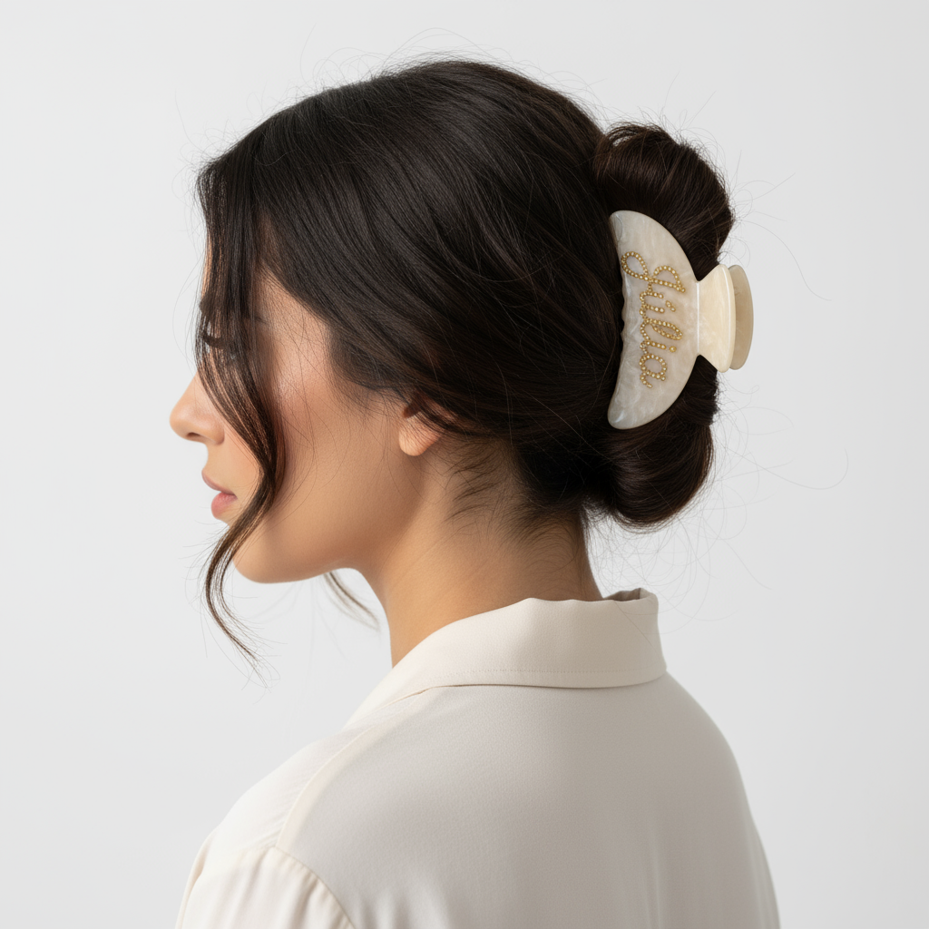 Hair Clip Golden Pure